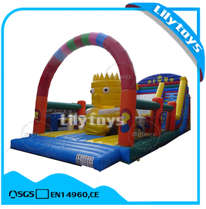 Loco inflable funland inflable más nuevo divertido juego de <span class=keywords><strong>la</strong></span> ciudad para <span class=keywords><strong>la</strong></span> promoción - Product Image 1
