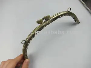 Novo! Metal bronze antigo vintage costura diy frame fornecedor direto da china bolsa de quadros com fecho