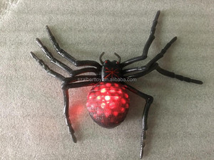 Halloween Promotion Gifts <strong>Plastic</strong> <strong>Spider</strong> Led Flashing Toy - Product Image 5