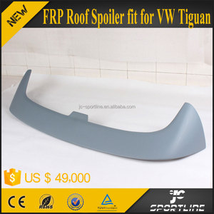 Jc Sportline gris sin pintar FRP Rear Spoiler techo Wing encajen para Volkswagen <span class=keywords><strong>Tiguan</strong></span> 2012 up - Product Image 1