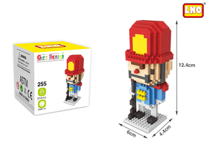 Petits jouets soldats de l'armée britannique en micro briques, mini figurines de blocs de construction pour adultes, nouveauté - Product Image 2