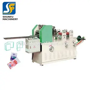 Cloth handkerchief machine/tissue making machines/toilet core machine used for lady