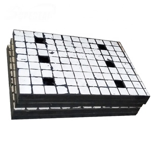 高性能ポリウレタン/ゴムセラミック耐摩耗ライナー/ホッパーおよびシュート用シート - Product Image 5