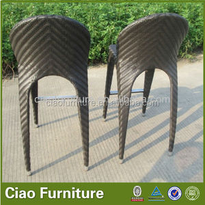 Tejido de espina de pescado slinky bar stool - Product Image 1