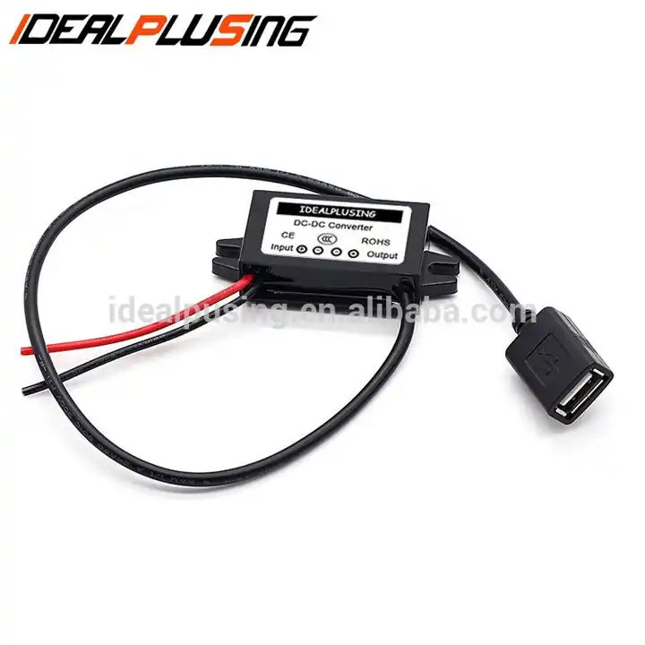  Car Power Converter DC 12V to 5V/ 3A Voltage Converter