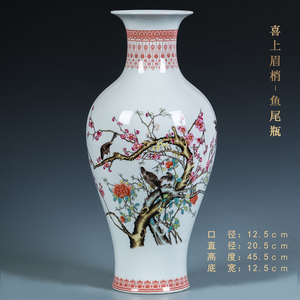 गर्म बेच चीन हाथ चित्रित डिजाइन के बहुत सारे के साथ सिरेमिक चीनी मिट्टी के बरतन vases शादी के लिए - Product Image 5