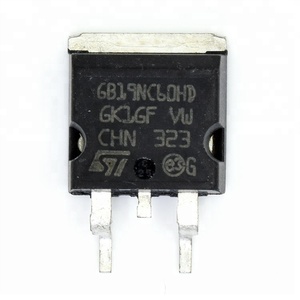 उच्च गुणवत्ता वाले gb19nc60hd इग्ट 600v 40a 130w d2pak stgb