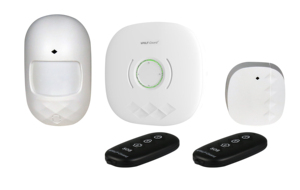 Système de sécurité <span class=keywords><strong>Intelligent</strong></span> d'alarme de WIFI de maison intelligente de Tuya pour le cambrioleur à la maison