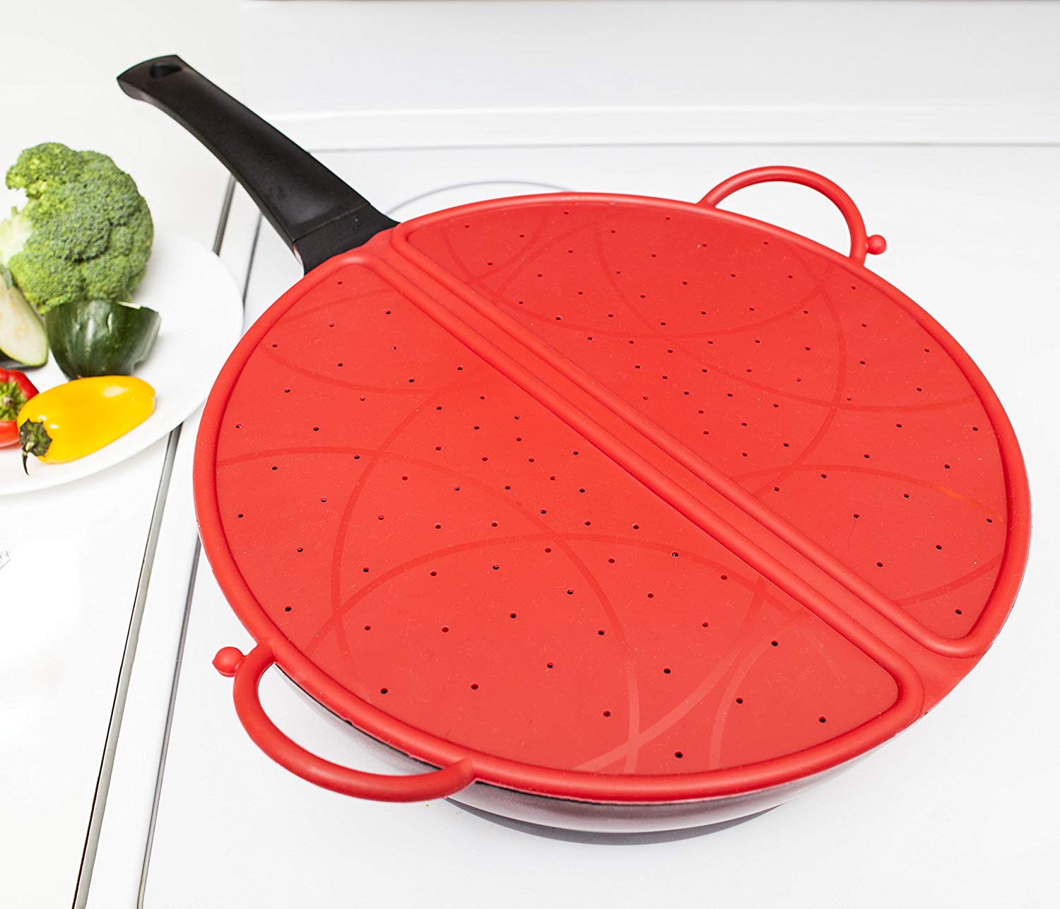 Набор силиконовых крышек для кастрюль, многоразовый держатель для крышек кастрюль, полезная Крышка для приготовления пищи