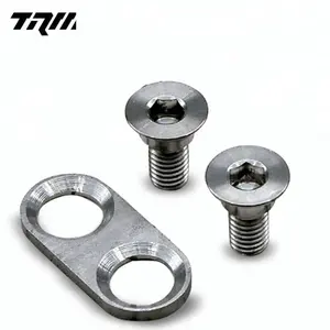 Shimano SPD Cleat פדלי טיטניום ברגי סט מכונת כביסה