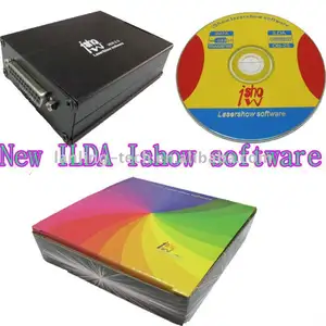 नई ilda एनीमेशन लेजर प्रकाश लेजर शो के लिए नियंत्रण सॉफ्टवेयर