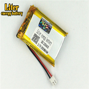 Plug 2.5-2 P 103450 Lithium battery 2000 mah Rechargeable Li Polymer Battery PL LiPo battery with wire - Product Image 1