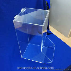 Прозрачный акриловый настенный диспенсер для перчаток - Product Image 6