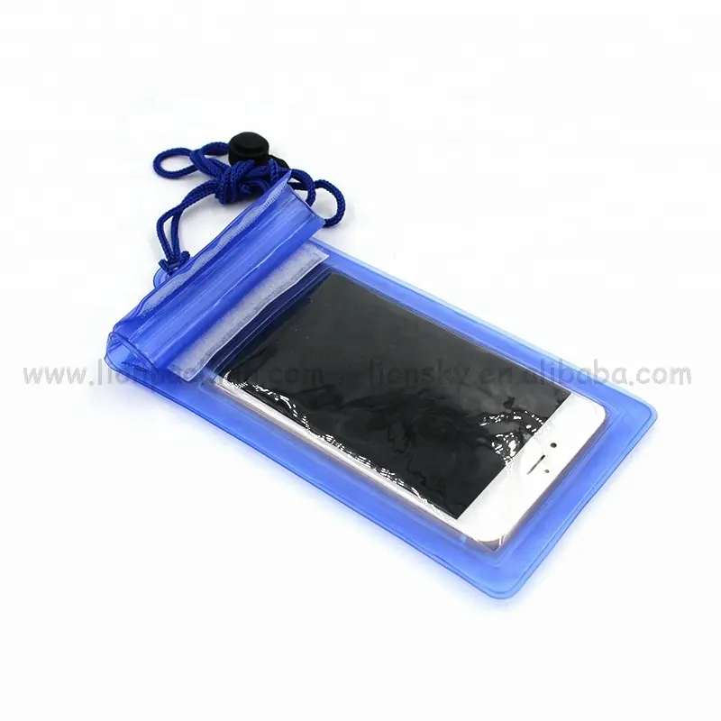 Waterproof Cell Phone Bags Custom Cellphone Pouch Outdoor Mobile Phone Plastic Swim Travel Waterproof Bag