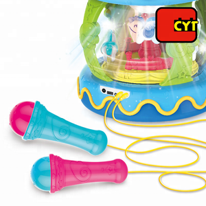 Electrónica musical juguetes niños <span class=keywords><strong>tambor</strong></span> con micrófono - Product Image 4