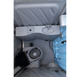 <span class=keywords><strong>Baños</strong></span> Móviles de Plástico de Diseño Moderno <span class=keywords><strong>con</strong></span> Asiento y Lavabo, <span class=keywords><strong>Baños</strong></span> Químicos Portátiles para Exteriores <span class=keywords><strong>con</strong></span> Asiento y Urinario - Product Image 3