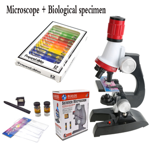 Kit de <span class=keywords><strong>Microscope</strong></span> de 1200mm, appareil LED de laboratoire, jouet éducatif, Science de l'école à domicile, <span class=keywords><strong>Microscope</strong></span> biologique raffiné pour enfants, cadeau - Product Image 2