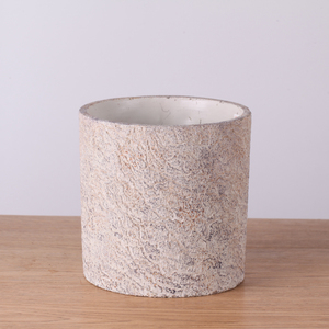 Moules de jardin modernes cylindriques rustiques <span class=keywords><strong>pour</strong></span> pots de plantes en béton, décoration intérieure et extérieure - Product Image 3