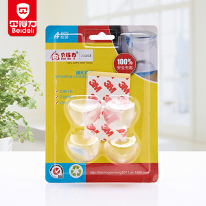 12-pack Pour Prendre Soin de Bébé Gardes Effacer Meubles Coin Protecteurs Enfant Preuve Coin Sécurité - Product Image 1