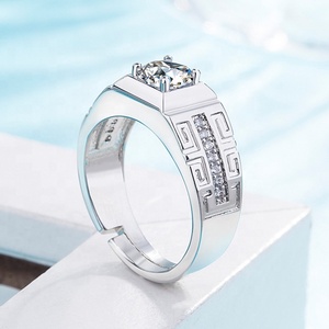 Bague en argent pour couples, design de bague en or blanc, pour <span class=keywords><strong>couple</strong></span>, prix de bague de mariage en arabie saoudite, bijoux brillants - Product Image 5