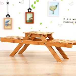En gros en bois plante debout et bambou fleur titulaire rack pot plateau boîte stand - Product Image 6