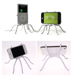 Fleksibel Malas Meja Mobil Dukungan Stent <span class=keywords><strong>Spider</strong></span> Stand Ponsel Mount Pemegang untuk Ponsel Pintar