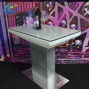 Led Thắp Sáng Nhà Hàng Bàn Ăn <span class=keywords><strong>Pub</strong></span> Với Chiếu Sáng Glowing Bar <span class=keywords><strong>Stools</strong></span> Led Tổ Chức Sự Kiện Nội Thất - Product Image 3