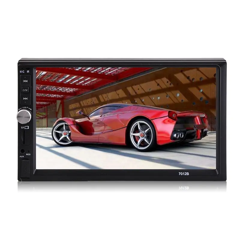 Dubbele Wince 6.0 Touch Screen Radio Tuner Multimedia CD MP3 MP4/AAC/FLAC/WAV Auto Video Speler