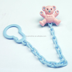 Mumlove ciucci <span class=keywords><strong>Baby</strong></span> ciuccio clip <span class=keywords><strong>Baby</strong></span> Dummy silicone Holder Chain <span class=keywords><strong>Baby</strong></span> ciuccio Clip forniture per l'alimentazione prodotti