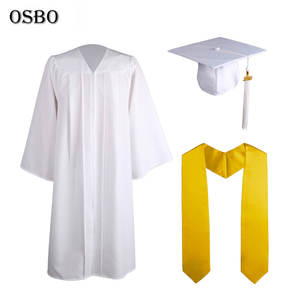 Vestito uniforme di laurea personalizzato economico di alta qualità all'ingrosso della cina
