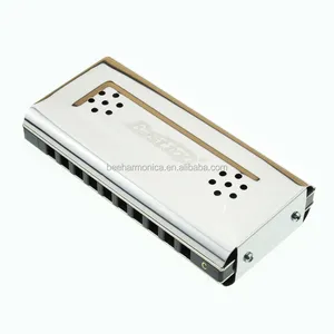 EASTTOP T10-2 10 hole blues double tunes harmonica for performance