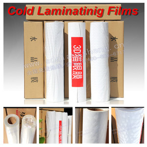 Matte/glossy album ảnh 3D Cán Nguội phim, dính sparkle lạnh laminating Phim PVC - Product Image 6