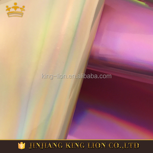 Iridiscente brillante cuero de la pu de cuero tejido para el calzado - Product Image 4