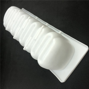 Delicate Witte Rups Vorm Cake Bakvorm Siliconen Cakevorm Mousse Mallen - Product Image 3