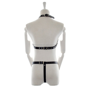 Women Sexy Leather <strong>Lingerie</strong> Bra+Underwear Bondage Restraints Fetish <strong>Harness</strong> Bodysuit Fetish Bondage <strong>Harnesses</strong> Lady <strong>Lingerie</strong>