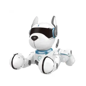 2019 novo eletrônico controle de voz rc inteligente, cão inteligente brinquedo com dança para venda