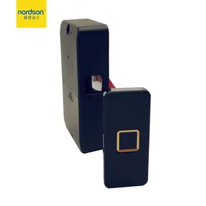 Nordson Sauna Mailbox GYM Eletrônico Inteligente Escondido Fingerprint Scanner Keyless Arquivo gaveta do armário Safe Box Lock