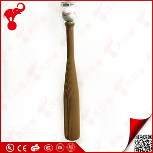 6 p <span class=keywords><strong>del</strong></span> envío niños jugar <span class=keywords><strong>softbol</strong></span> juguete precio barato de la fábrica de espuma de goma NBR grano de madera <span class=keywords><strong>bate</strong></span> de béisbol - Product Image 2