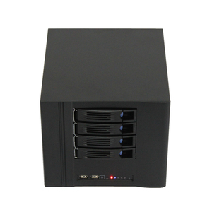 N4 <strong>NAS</strong> 4-Bay Desktop <strong>Mini</strong> Tower Server <strong>Case</strong> with Hot-Swap HDD Tray in Stock - Product Image 1