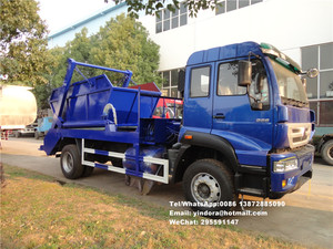 10 тонн sinotruk howo мусоровоз промышленный контейнер бункеры и гидравлические качели рука грузовик Спецификация Скип погрузчик - Product Image 2