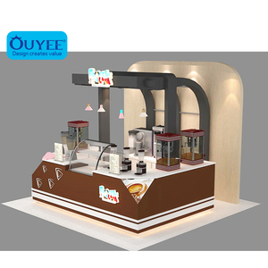 Design <span class=keywords><strong>di</strong></span> Bancone per <span class=keywords><strong>Gelateria</strong></span> Personalizzato, Chiosco in Legno per Caffetteria e <span class=keywords><strong>Gelateria</strong></span> da Interno - Product Image 2