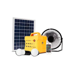 Hot !!! 2017 New product South Africa mini portable Solar power generator for home use