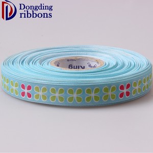 Encargo <span class=keywords><strong>al</strong></span> por mayor del grosgrain cinta importada, 2.5 cm verde hoja impresa raya <span class=keywords><strong>de</strong></span> <span class=keywords><strong>la</strong></span> cinta - Product Image 6