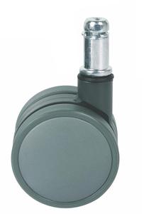 Castor Möbelrollen CASTER Schwenkbare Möbelrollen, JW-Serie Möbelrollen mit Doppelrad PP/Nylon Schwarz, Weiß Modern - Product Image 6