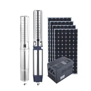 Pompe à eau solaire, 3hp, 12,5 hp, 1 à 25hp, système agricole/d'irrigation, pour l'irrigation
