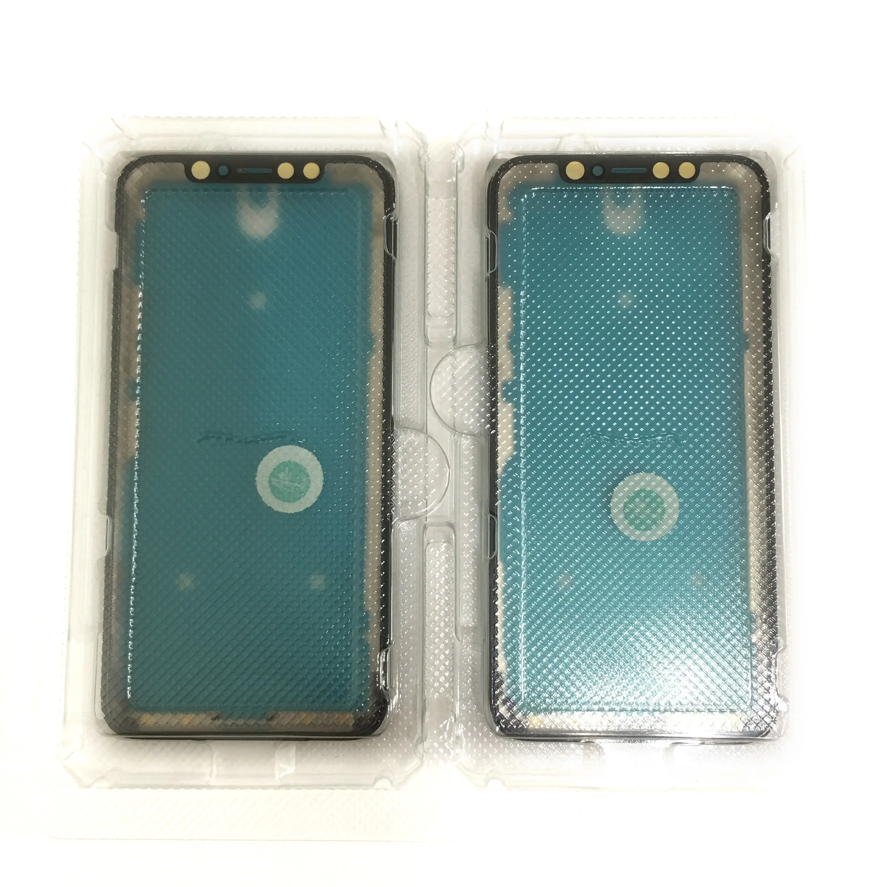 Top Quality 3 in 1 Full Glass Set with OCA and Frame For iPhone X LCD Screen Repair, Factory For iPhone X 3 in 1 Glass OCA Frame