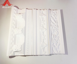 Profils de corniche décoratifs en PU pour plafond, corniche ornée, corniche victorienne pour la décoration intérieure - Product Image 2