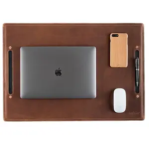 Luxe Warmte Bescherming Kantoor Computer Pu Lederen Tafel Mat Bureau Pad