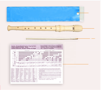 Hot Sale German Style 8 Hole Wooden Flute Recorder Class Music Instruments