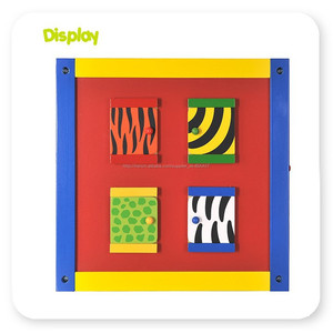 L'activité en bois Cube avec Horloge/Abacus/Magnétique Alphabets - Product Image 6
